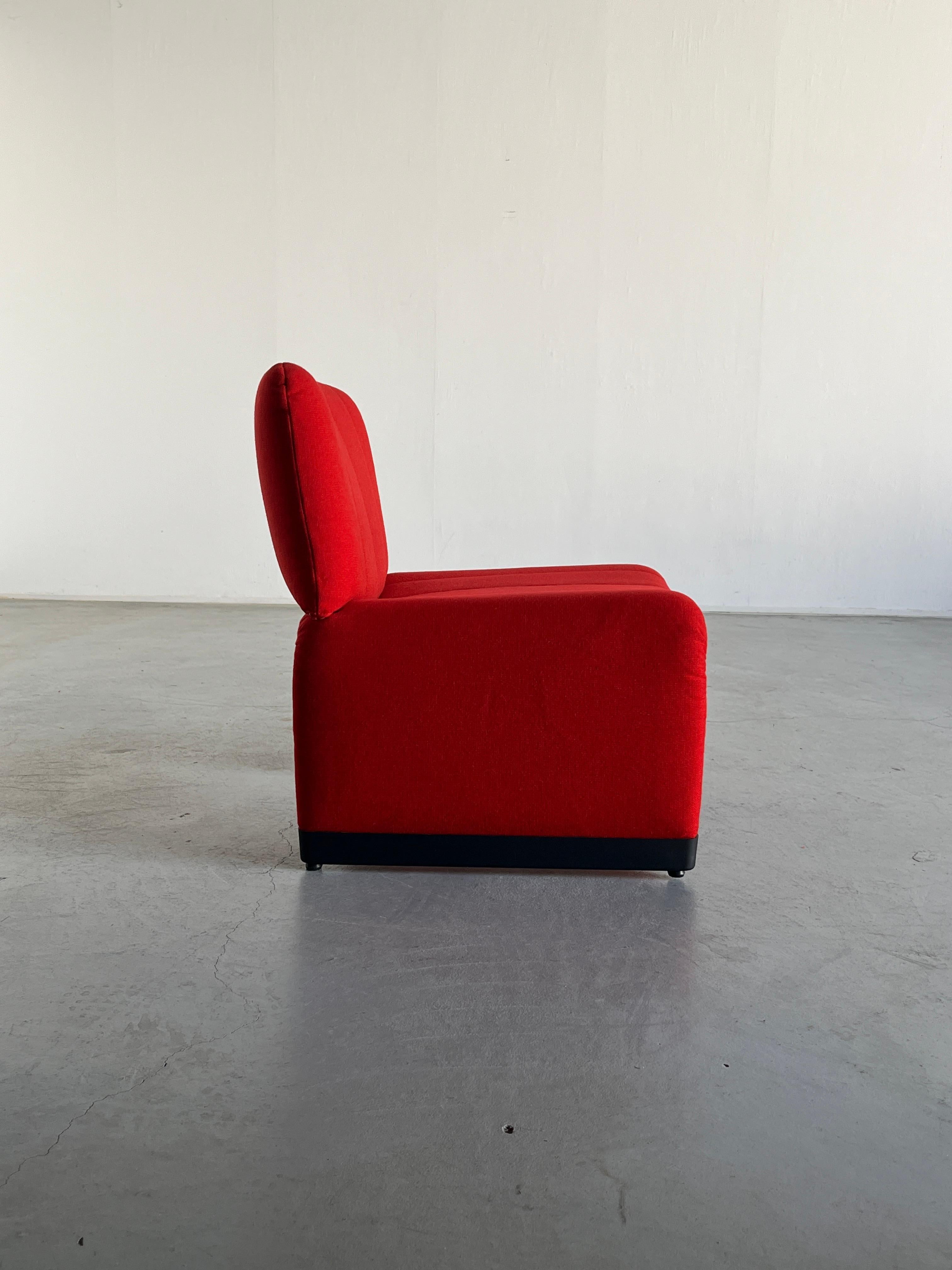 1 des 4 fauteuils de salon italiens du milieu du siècle dernier dans le style de la chaise « Alky » en vente 8