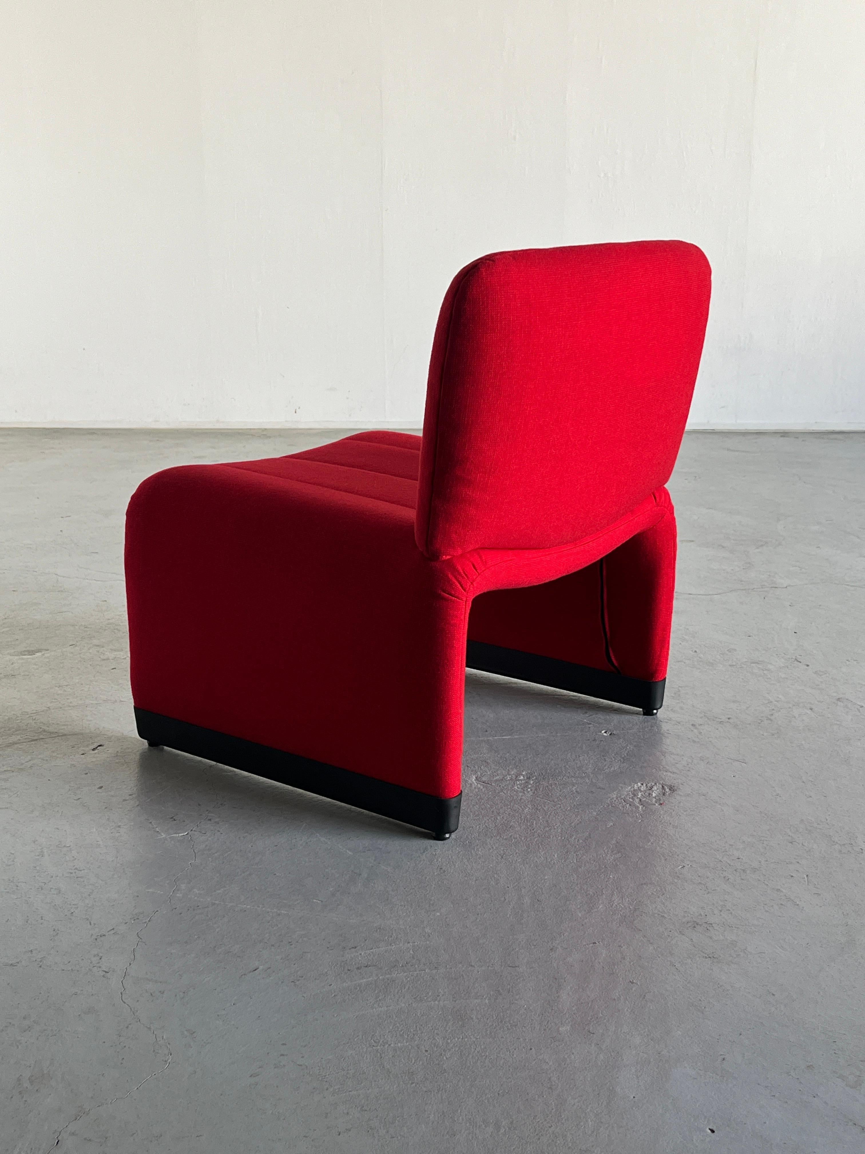 1 des 4 fauteuils de salon italiens du milieu du siècle dernier dans le style de la chaise « Alky » en vente 10