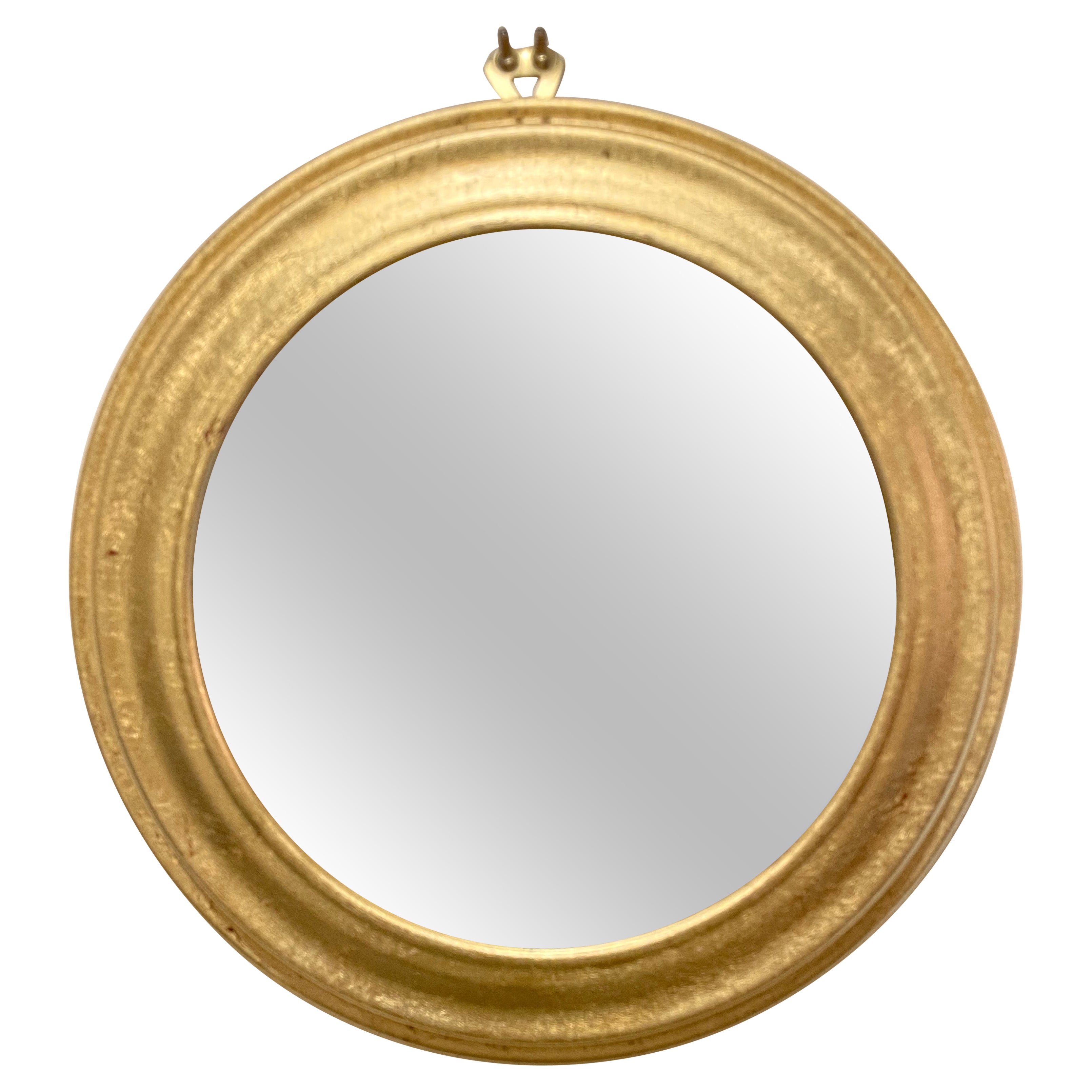 1 sur 4 miroir italien rond doré vintage