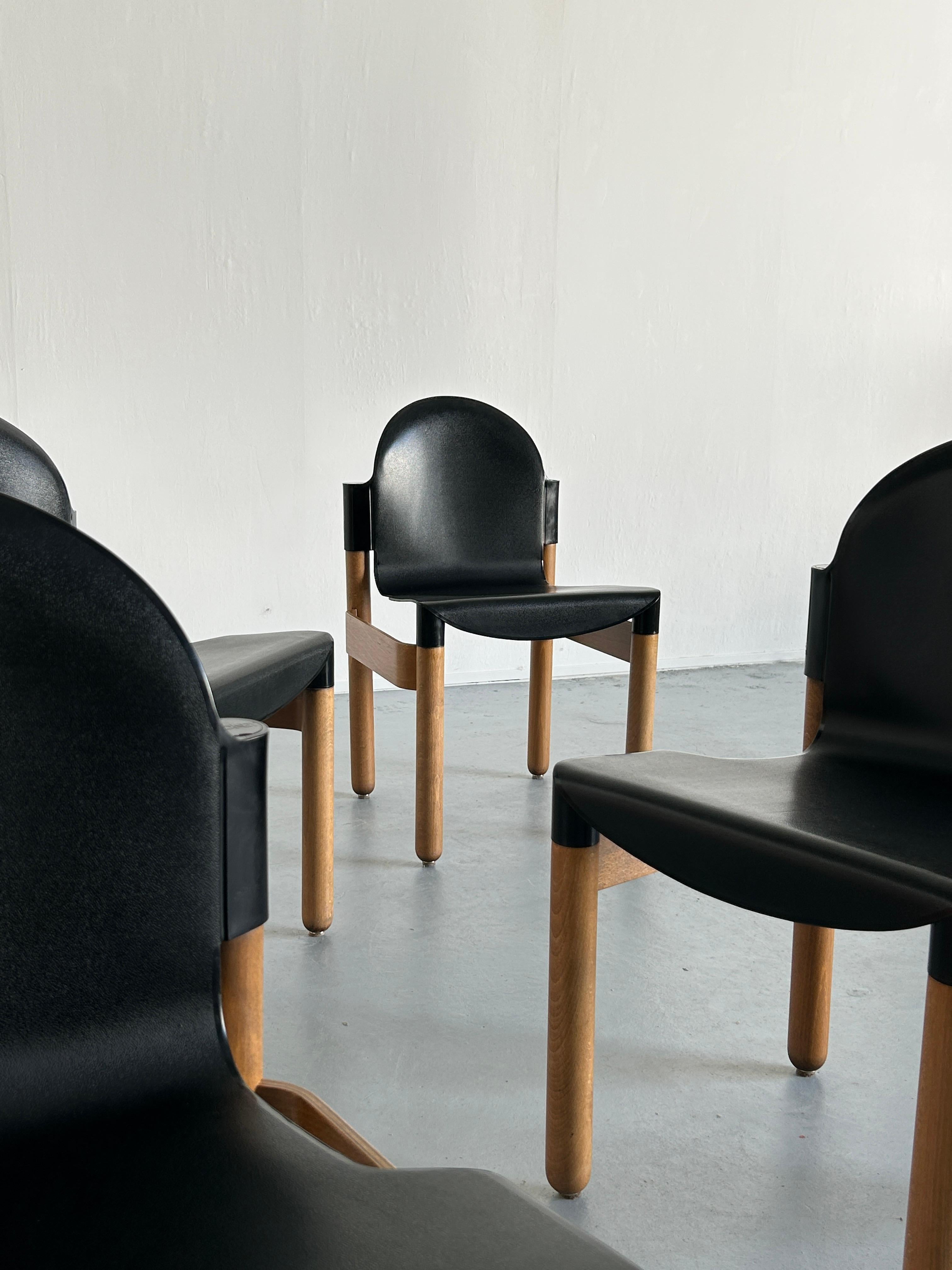 Late 20th Century 1 of 4 Vintage Thonet Flex 2000 Chairs by Gerd Lange for Thonet, 1980s