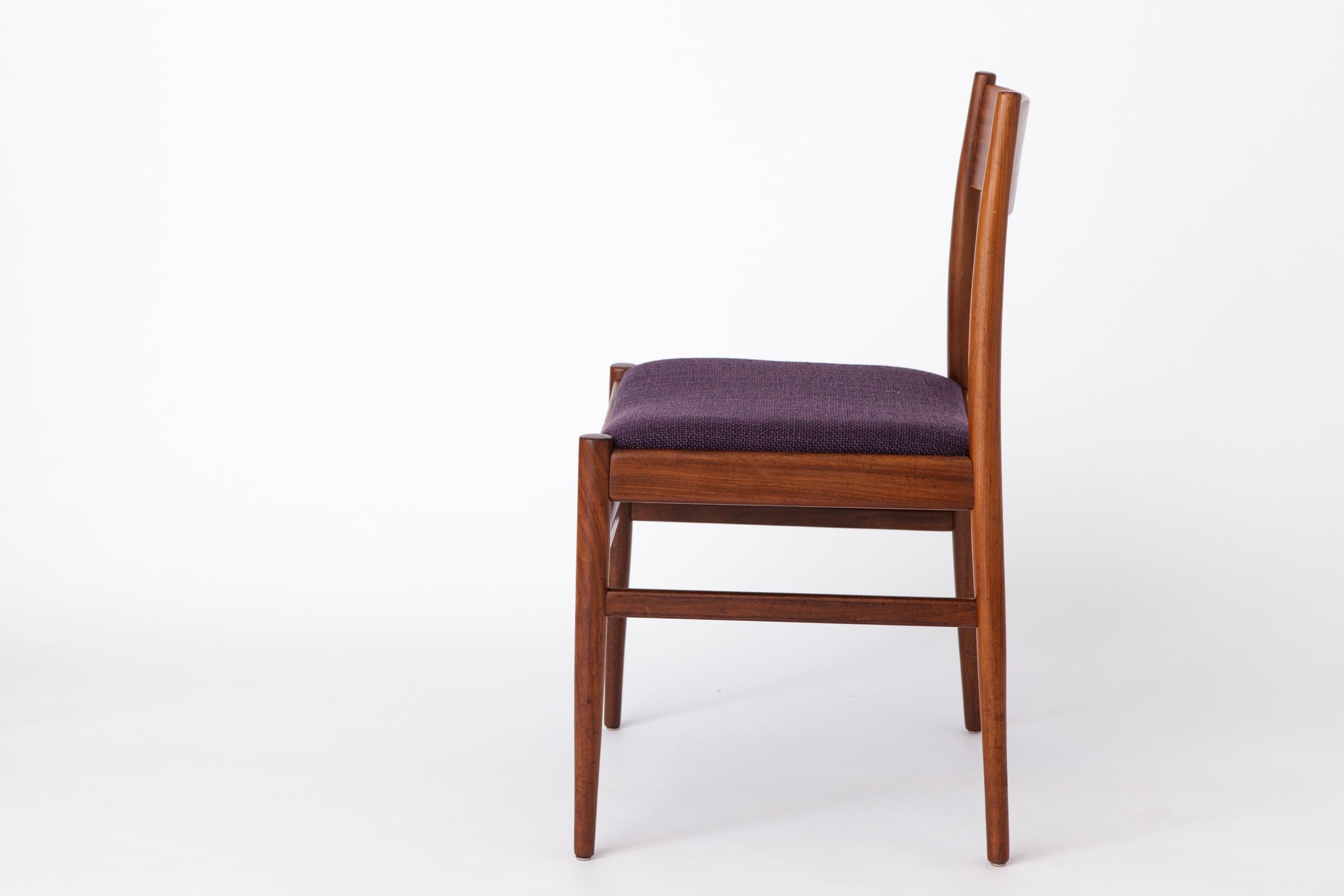 1 di 5 Sedie danesi anni '60 - Teak Vintage In condizioni buone in vendita a Hannover, DE