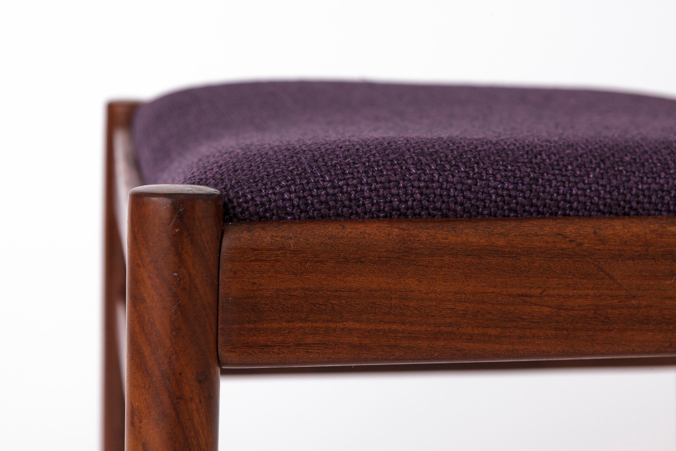 1 di 5 Sedie danesi anni '60 - Teak Vintage in vendita 2