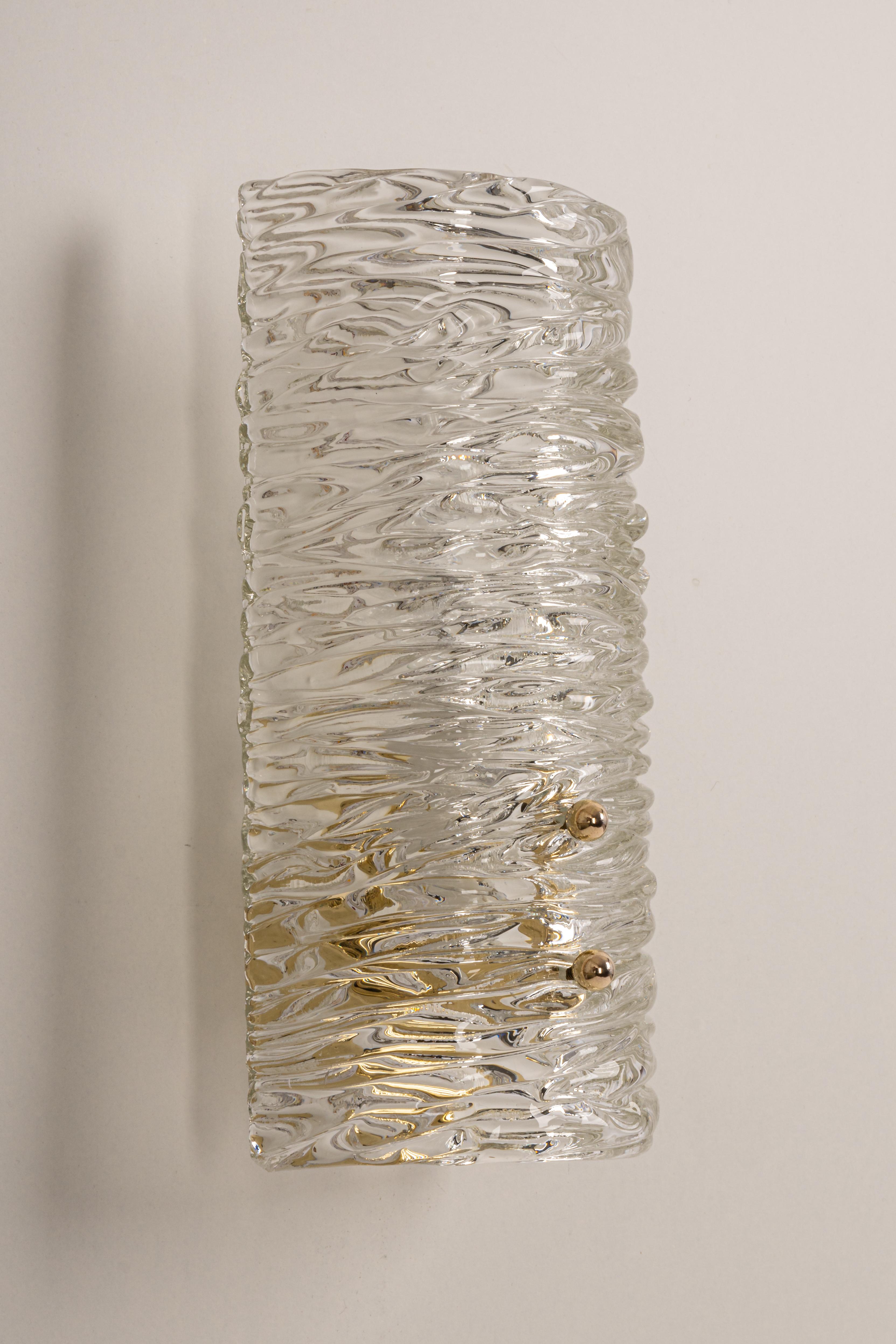 Metà XX secolo 1 of 5 Luci a parete a forma di sconsiderata Kalmar, Austria, anni '60 in vendita