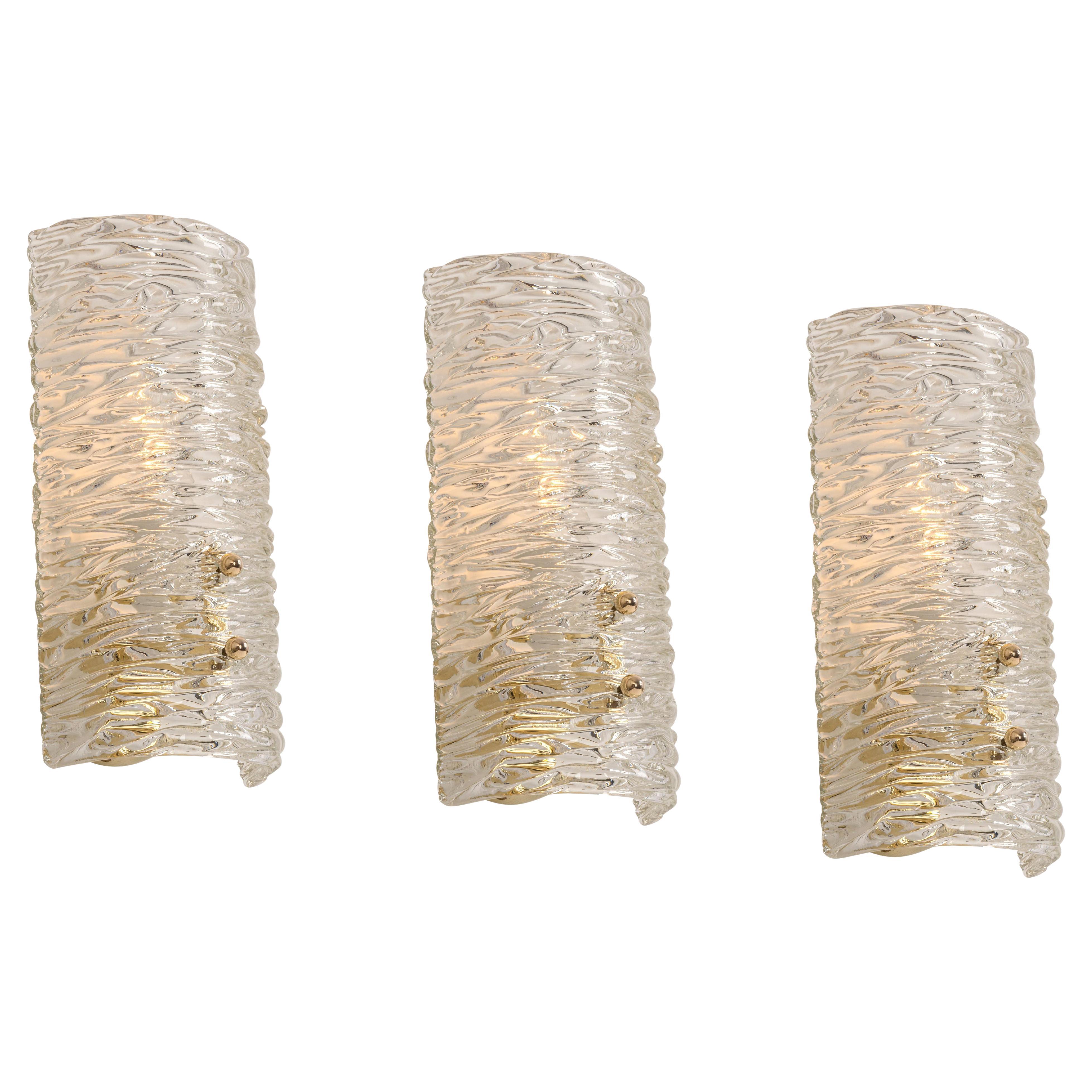 1 of 5 Kalmar Sconces Wall Lights, Austria, 1960s