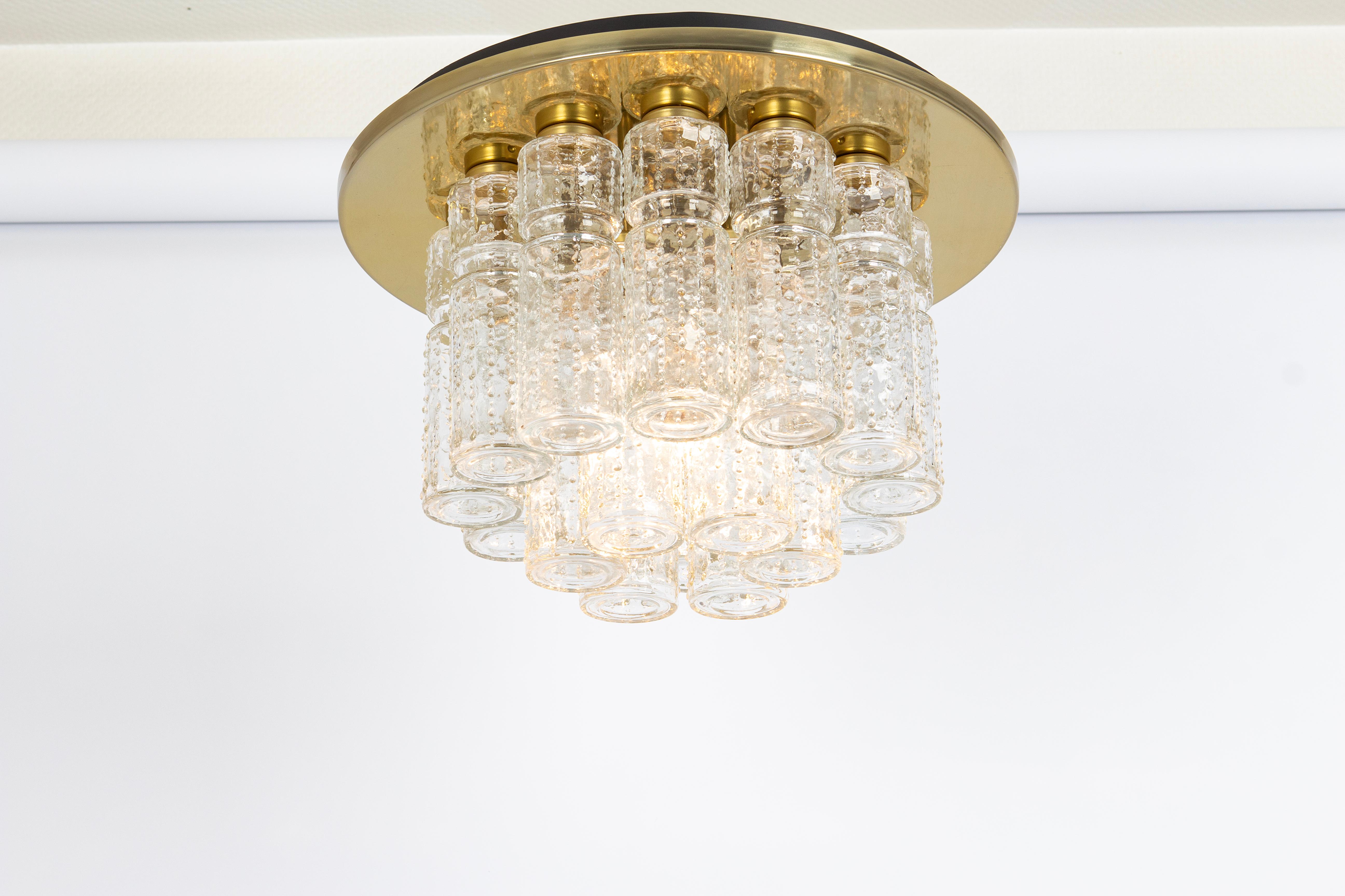 1 de 5 Gran empotrable de cristal de Limburgo, Alemania, años 70 Vidrio en venta