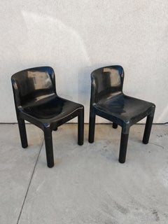 1 of 5 Space Age Chairs Model 4875 by Carlo Bartoli for Kartell, Italy 1970s