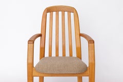 1 of 5 Vintage Dyrlund Armchairs in Oak, 1970s  Danish Mid-Century Modern Dinin