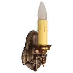 1 of 6 1920s Antique Simple Small-Scale Sconce