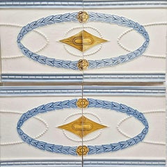 1 de 60 Cravates Art Nouveau, SA Faiencies Bouffloulx, Belgique