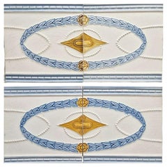 1 of 60 Art Nouveau Ties, SA Faiencies Bouffloulx, Belgium