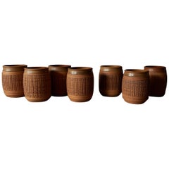 1 of 7 Large Bob Kinzie Affiliated Craftsmen Planters, USA, 1960s