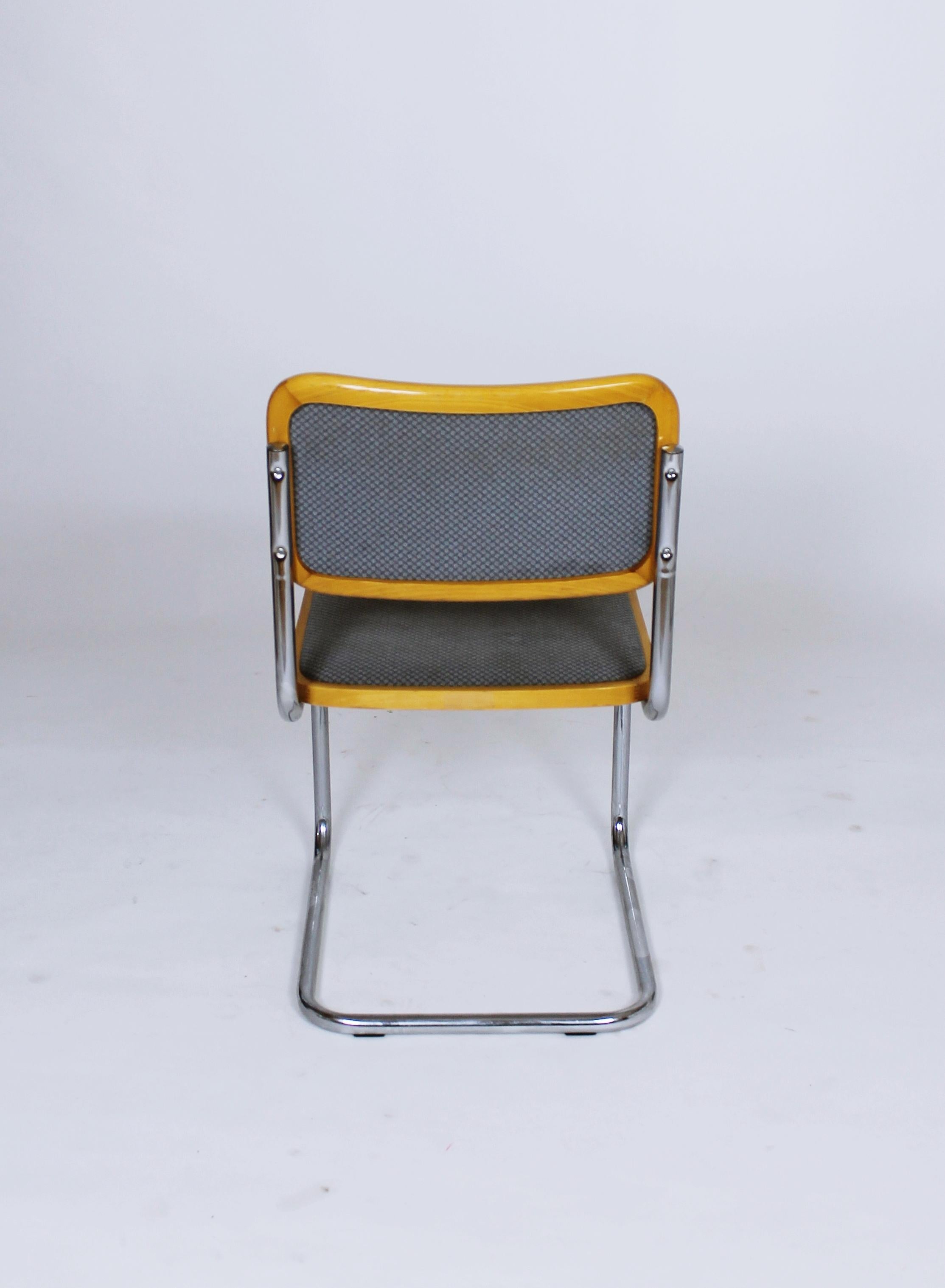 Bauhaus  Cesca Style Chairs after Marcel Breuer 1990s  Italy For Sale