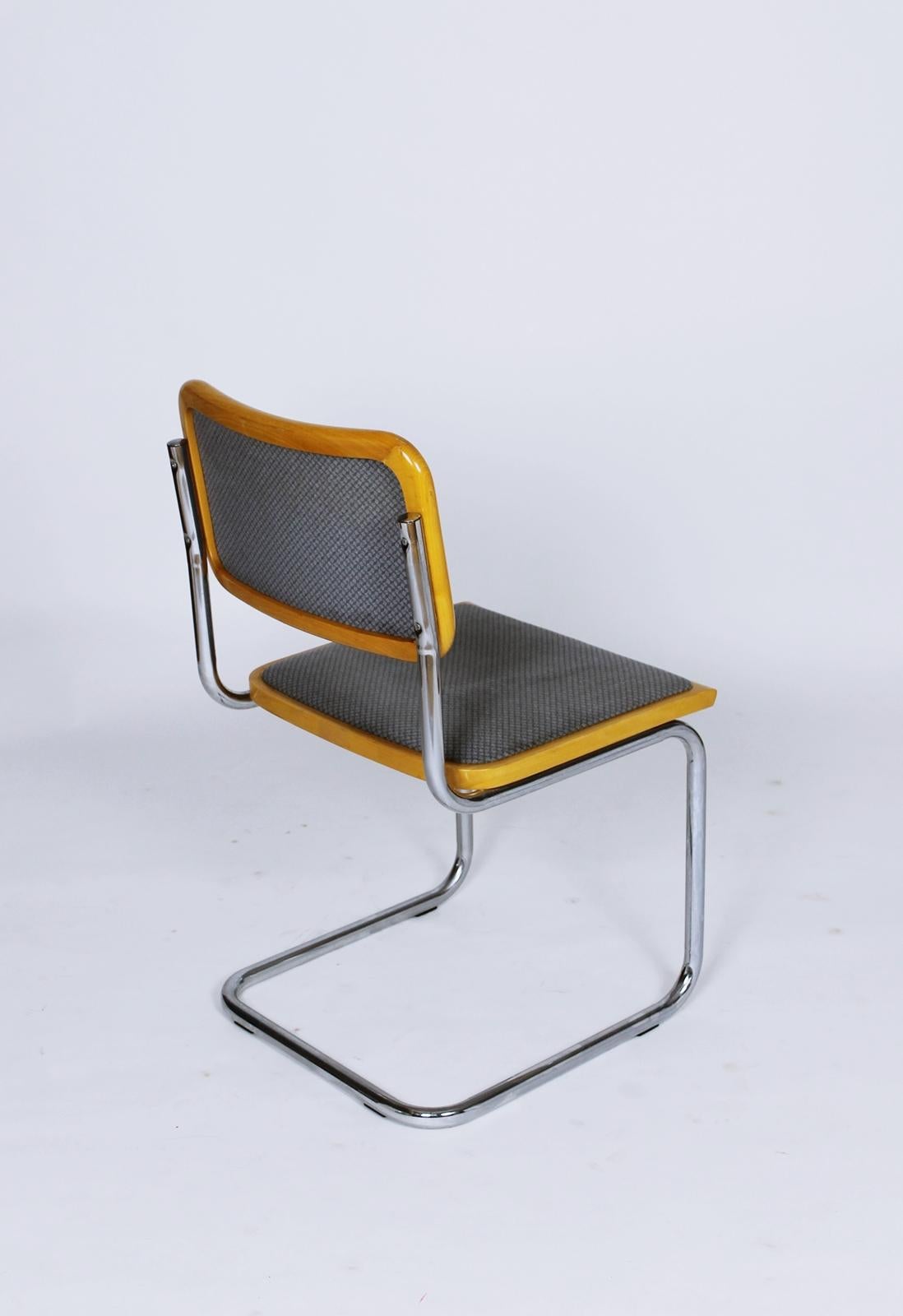Italian  Cesca Style Chairs after Marcel Breuer 1990s  Italy For Sale