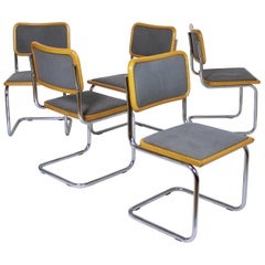  Cesca Style Chairs after Marcel Breuer 1990s  Italy