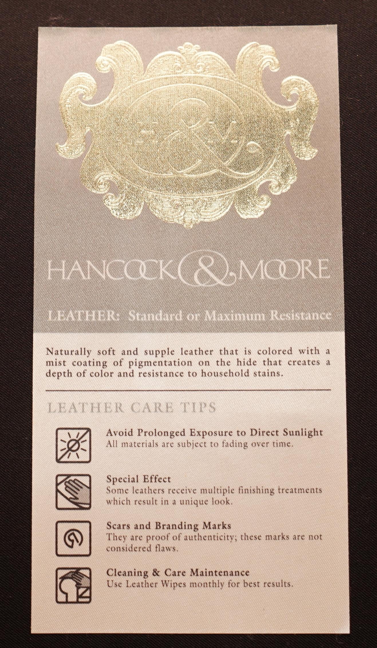 Wir freuen uns, 1 von 6 handgefärbten braunen Leder Barhockern aus hellem Mahagoni von Hancocks & Moore zum Verkauf anzubieten.

Dieses Angebot gilt für einen Hocker mit der Option, bis zu sechs zu kaufen

Sie sind von absolut erhabener Qualität,