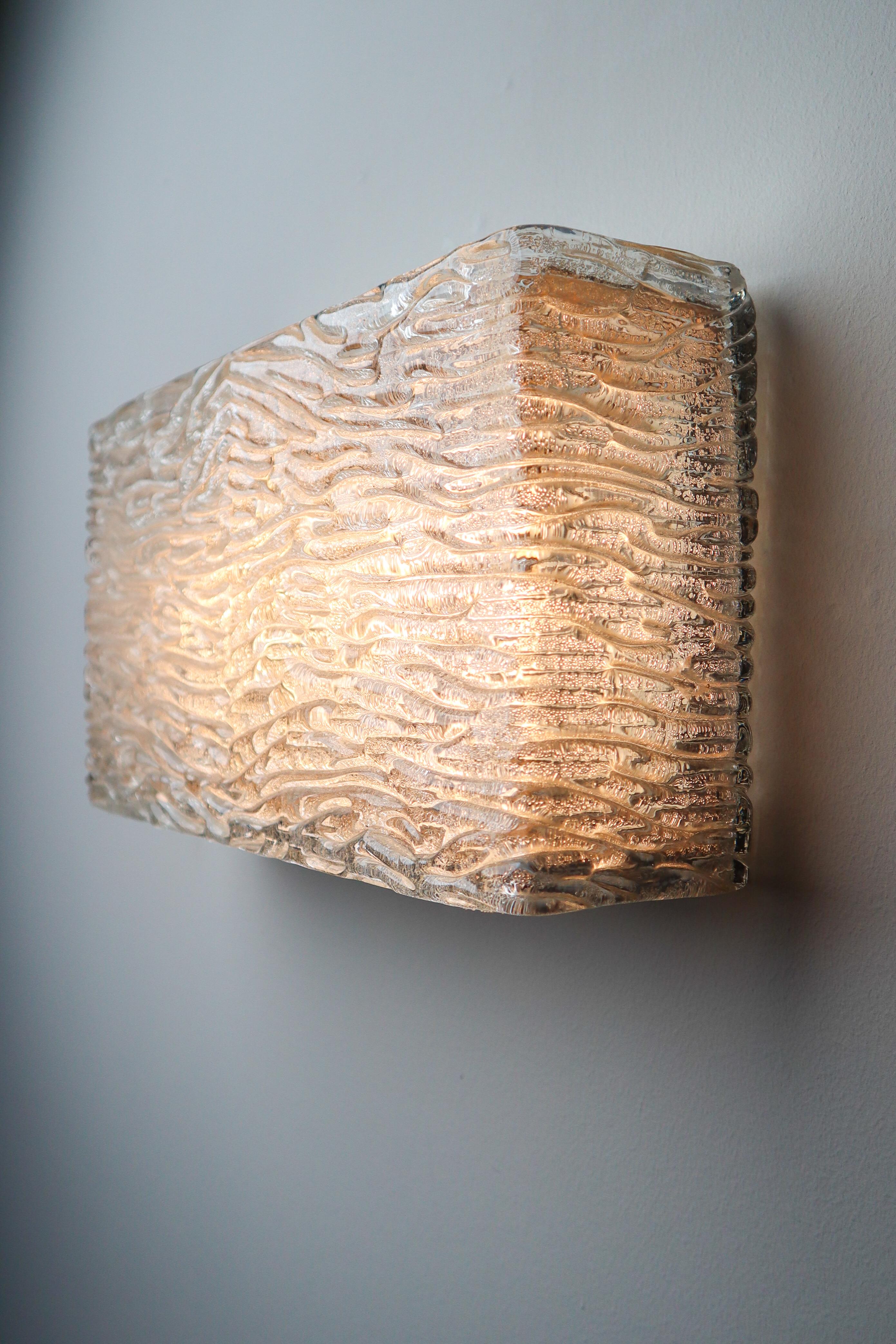 1 of 8 Mid-Century Modern Wall Lights Designed by Kaiser Leuchten in the 1960s For Sale 3