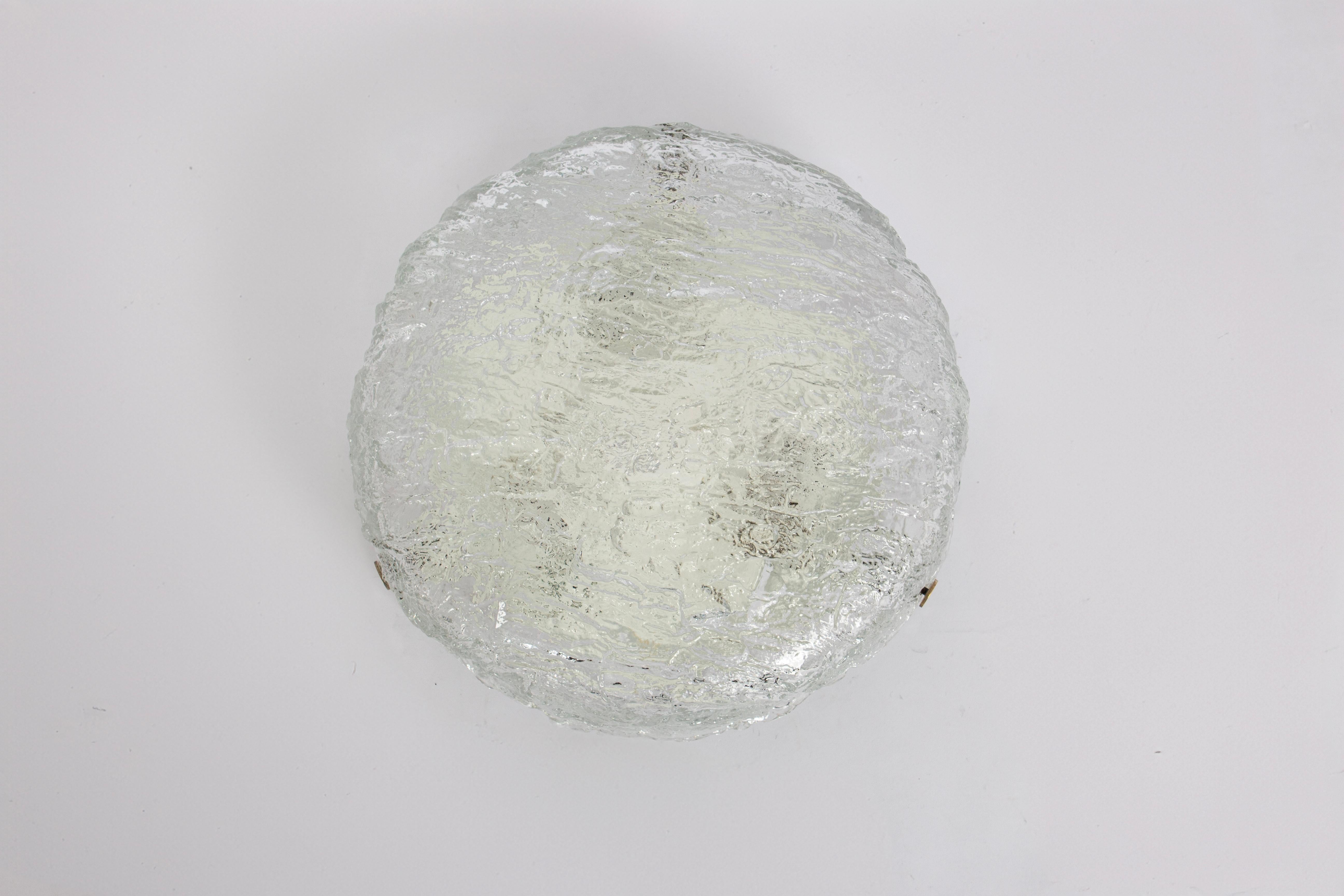 1 des 8 petits luminaires en verre de Murano par Kaiser, Allemagne, années 1960 en vente 3