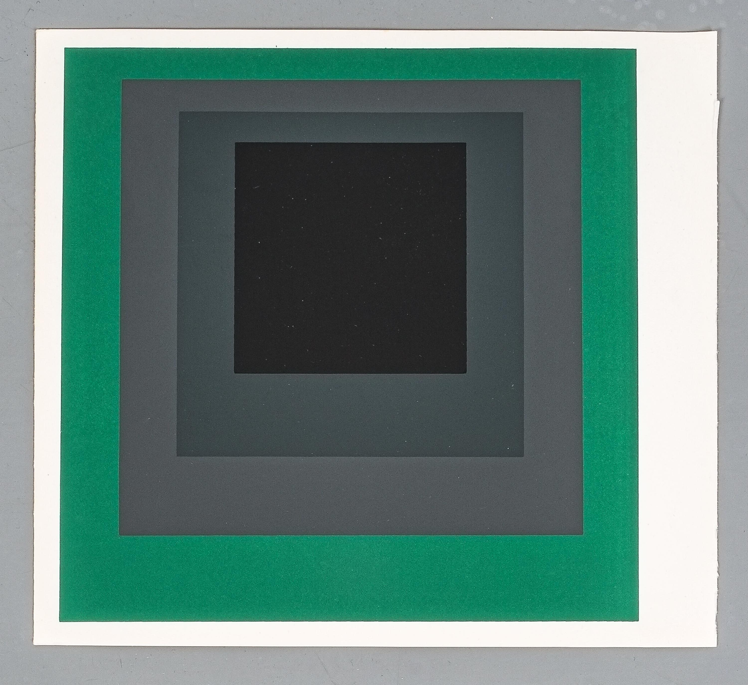 1 of 9 Screen-Prints Serigraph after Josef Albers, 1977 1