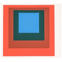 1 of 9 Screen-prints Serigraph after Josef Albers Albers, 1977