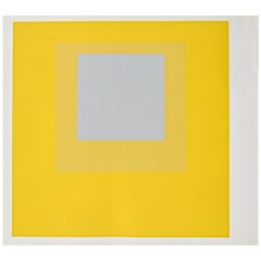 1 of 9 Screen-Prints Serigraph after Josef Albers Albers, 1977