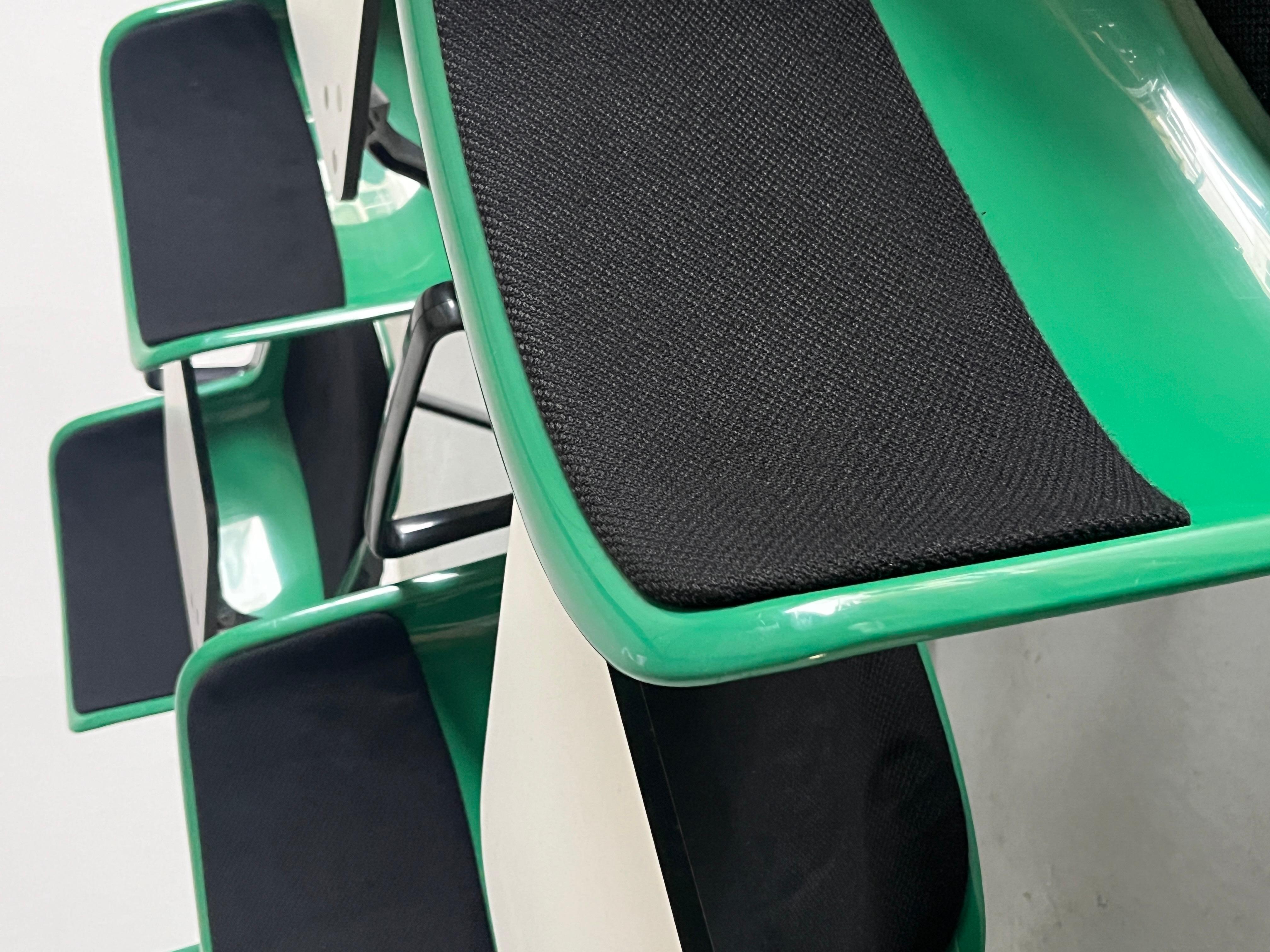 1 of 9 Vintage 'Modus' Office Armchair by Osvaldo Borsani for Tecno, Italy 1970s For Sale 2