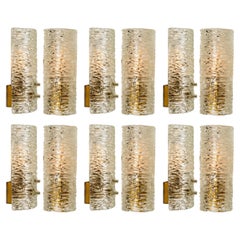 1 of the 10 Handmade Brass and Glass Wall Lights or Sconces by J.T. Kalmar