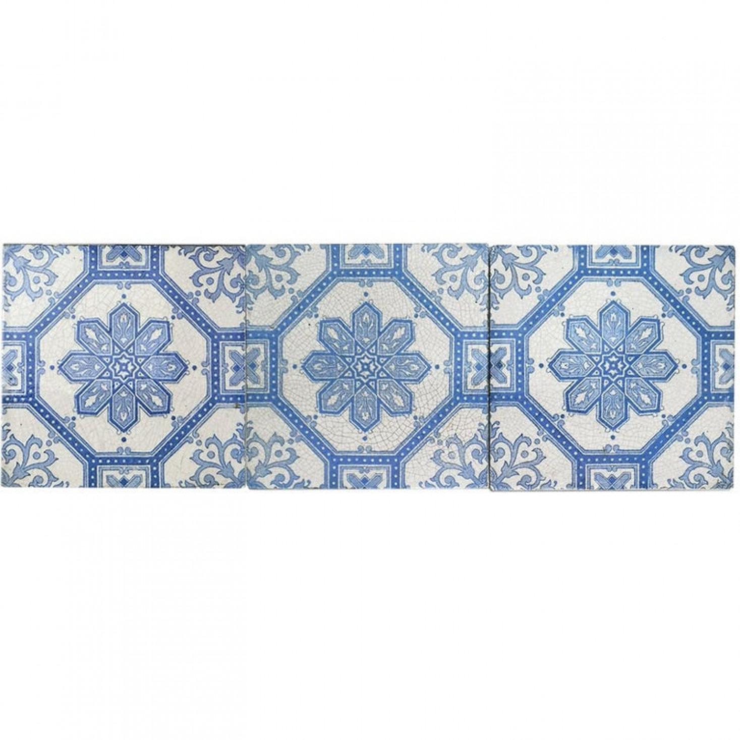 1 of the 100 Art Deco Tiles by Boch Freres, La Louvière, 1920's In Good Condition For Sale In Rijssen, NL