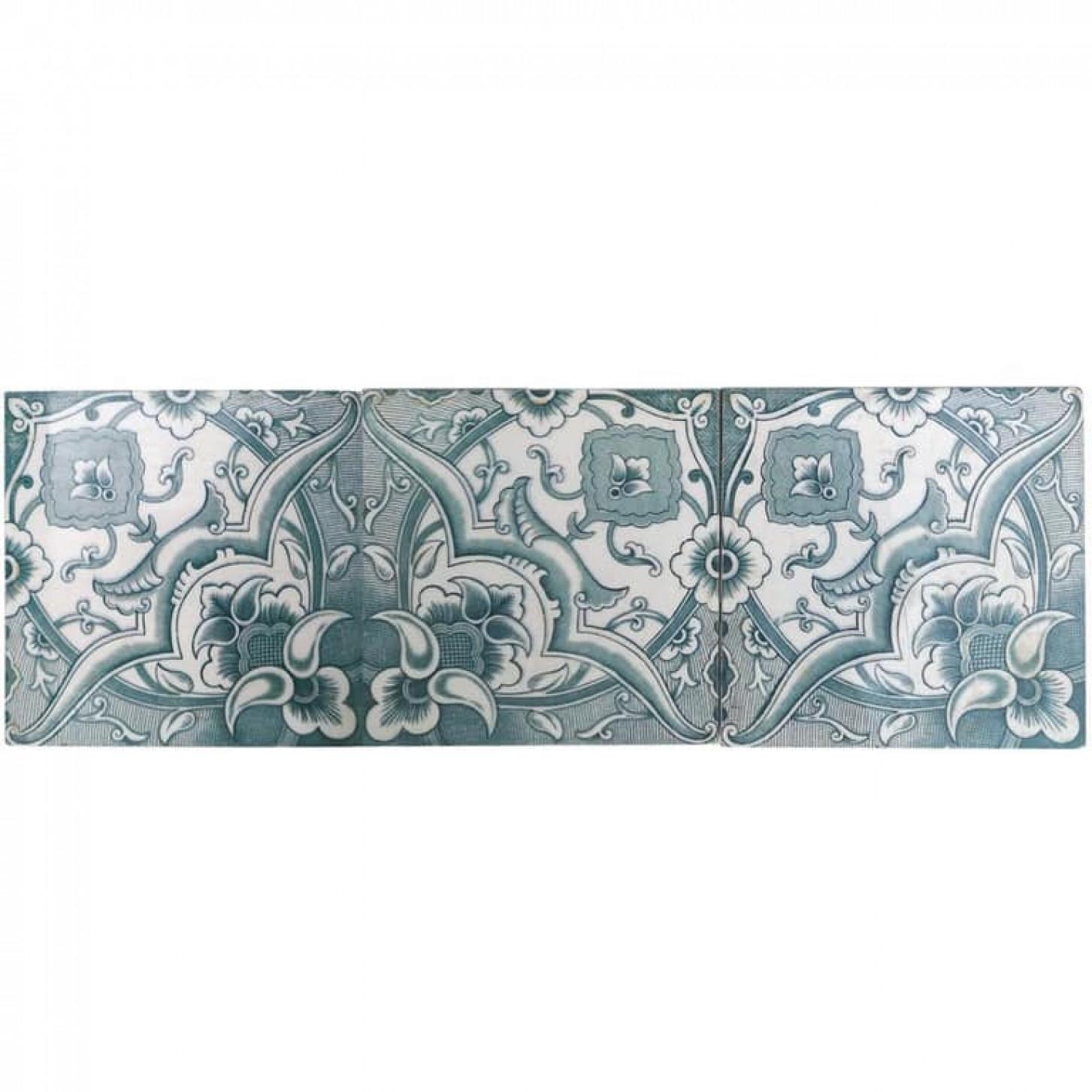 Art nouveau 1 des 150 carreaux Art Déco de Boch Frères, la Louvière, années 1920 en vente