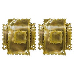 1 delle 2 Applique in ottone di Holm Sorensen, Danimarca 1960