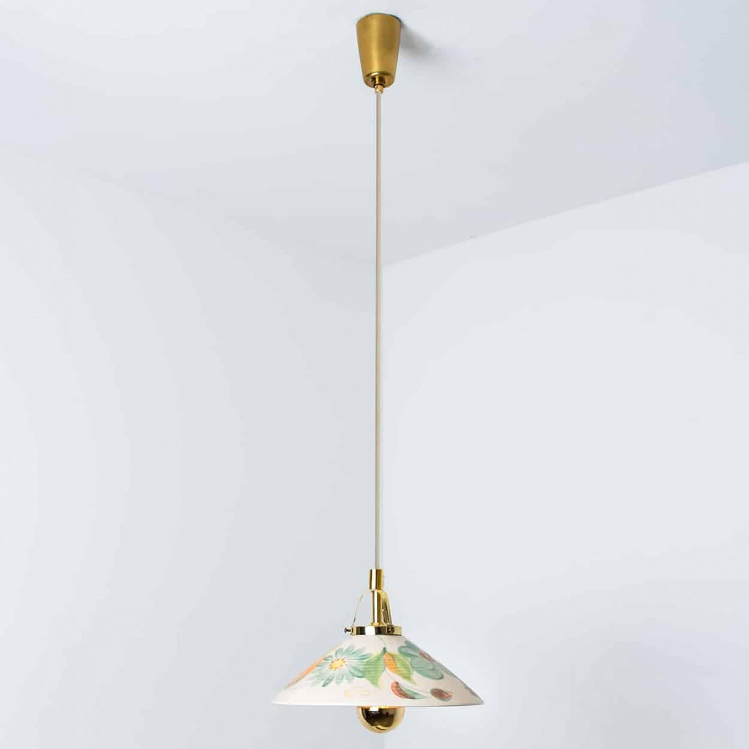 The 1 of the 2 Keramik-Hängeleuchte von Søholm Stentøj, 1960er/1970er Jahre (Dänisch) im Angebot