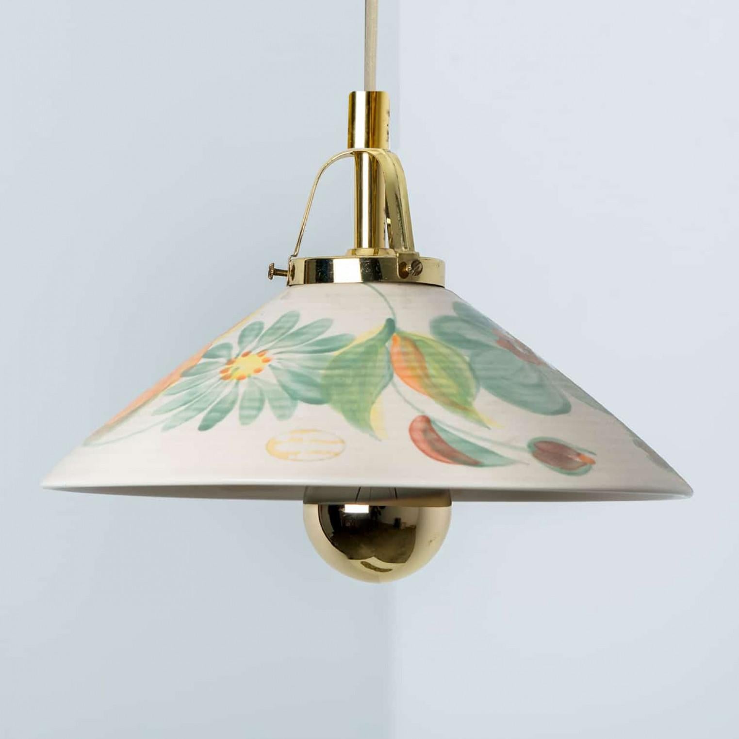 The 1 of the 2 Keramik-Hängeleuchte von Søholm Stentøj, 1960er/1970er Jahre (Sonstiges) im Angebot