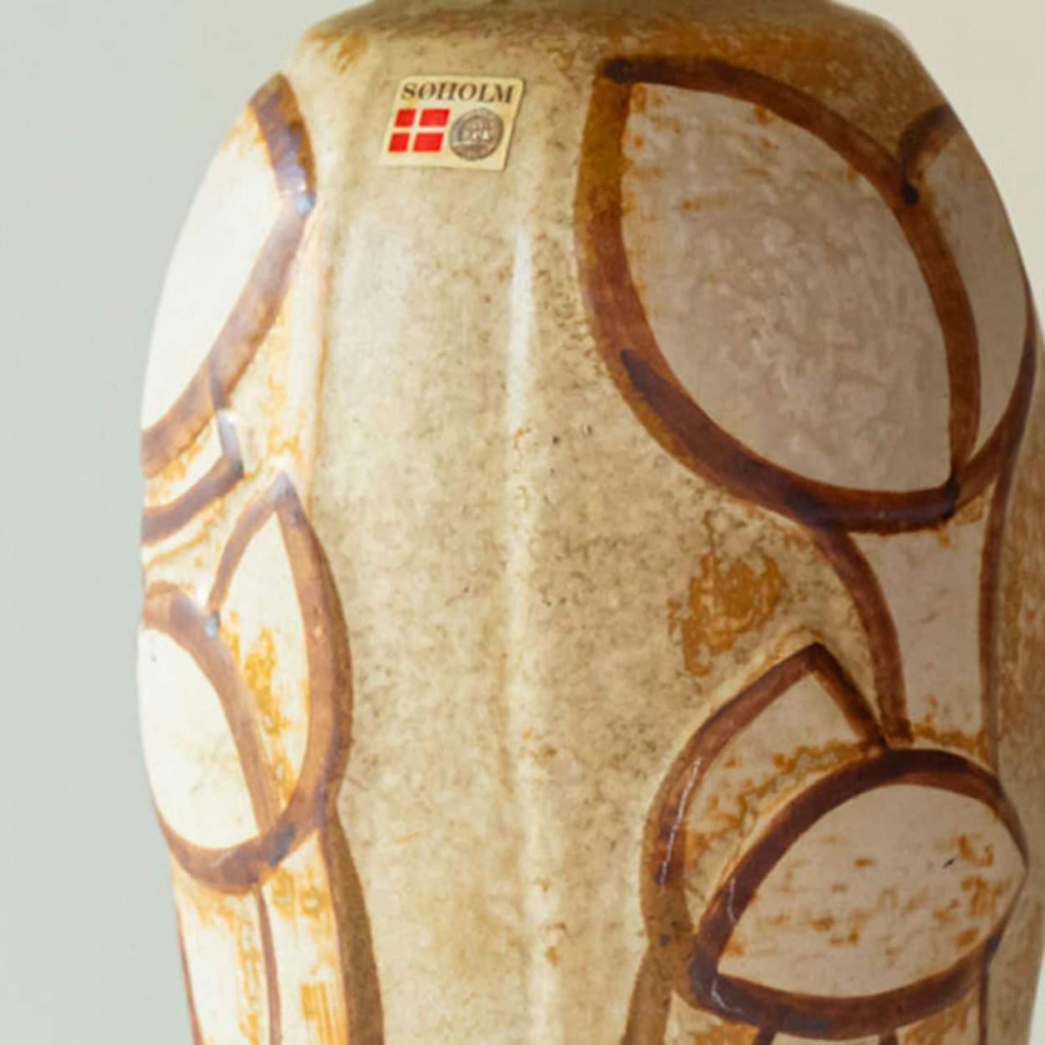 1 des 2 lampes de table en céramique de Noomi Backhausen pour Soholm, Danemark 1960 en vente 4
