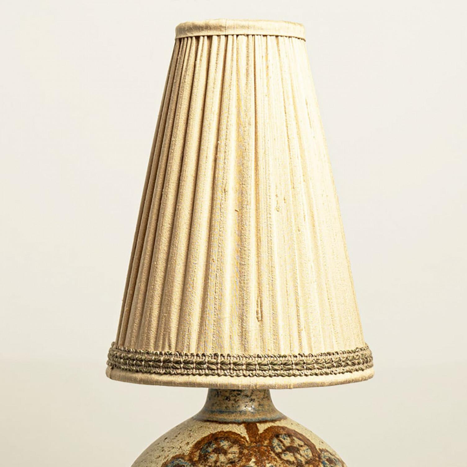 Fin du 20e siècle 1 des 2 lampes de table en céramique de Noomi Backhausen pour Soholm, Danemark, années 1970 en vente