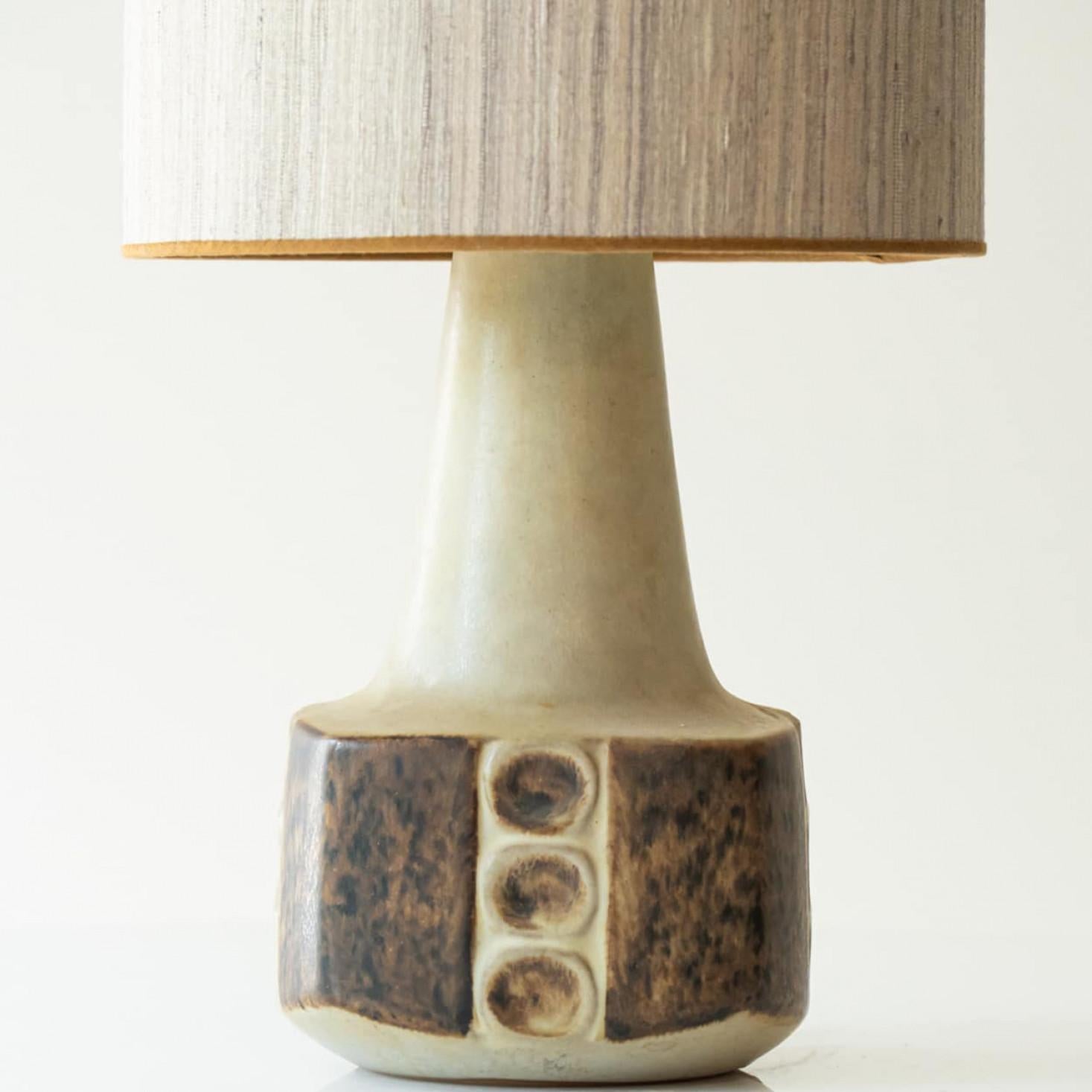 1 of the 2 Ceramic Table Lamps for Soholm, Denmark 1960s In condizioni buone in vendita a Rijssen, NL