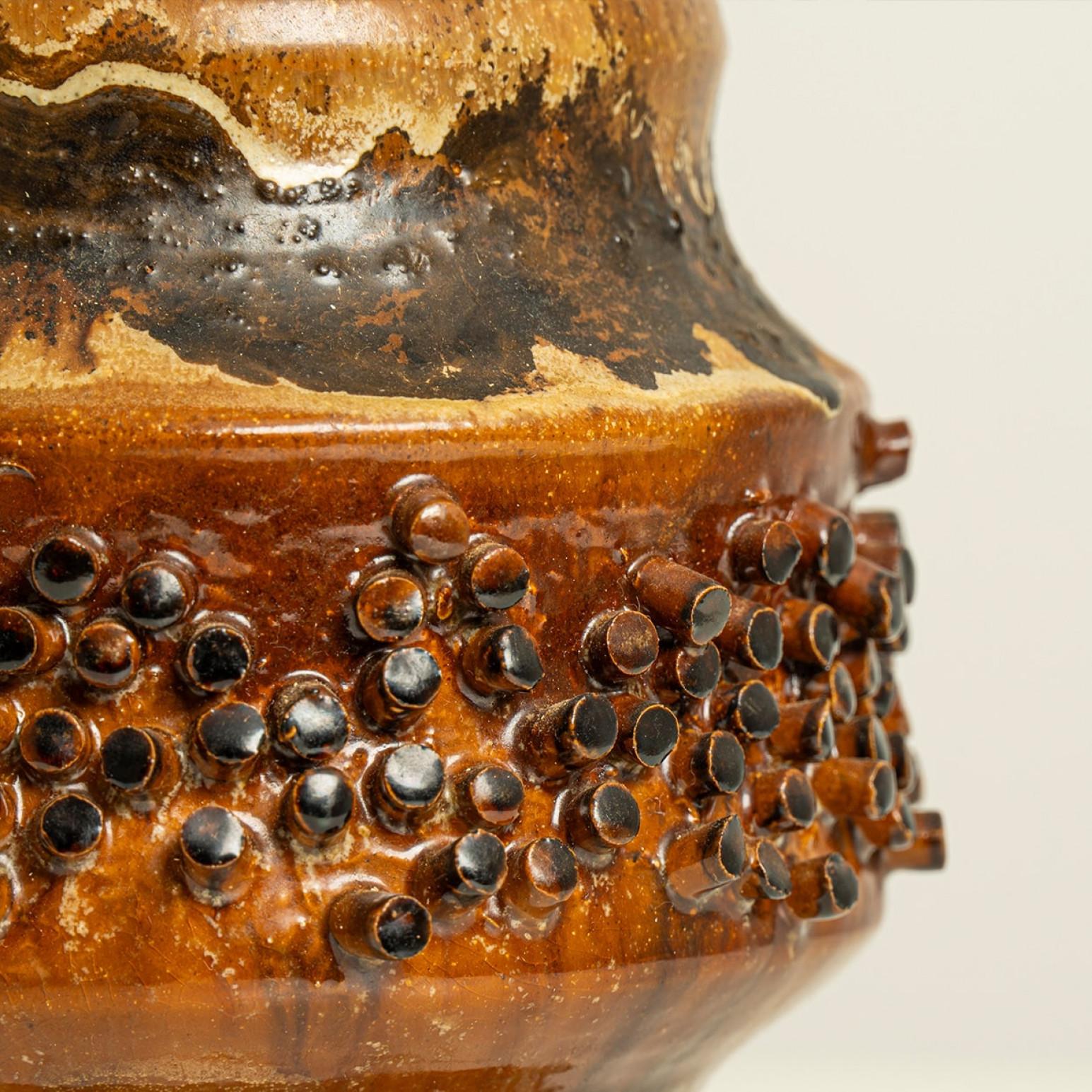 Danese 1 delle 2 lampade da tavolo danesi in ceramica, 1970 in vendita