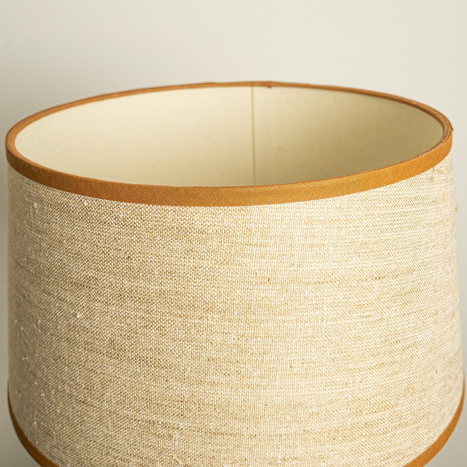 Ceramica 1 delle 2 lampade da tavolo danesi in ceramica, 1970 in vendita
