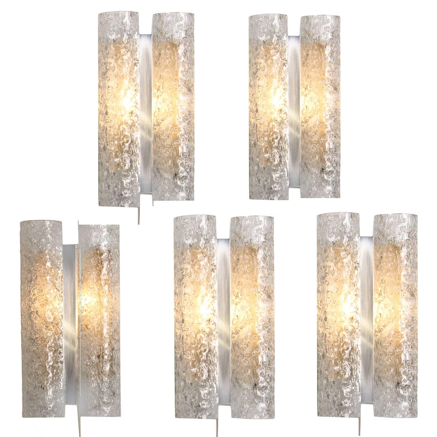 1 of the 2 Doria Clear Flush Mount Chandeliers, for Fawn 1960 For Sale 8