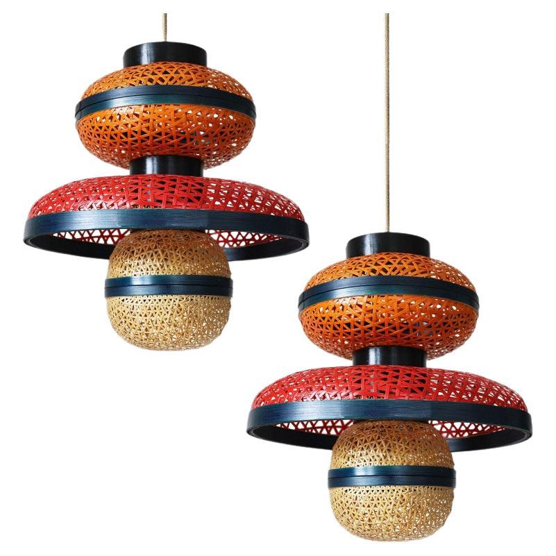 1 Of The 2 Eco Friendly Red Orange Bamboo Art Photo Inspiration
