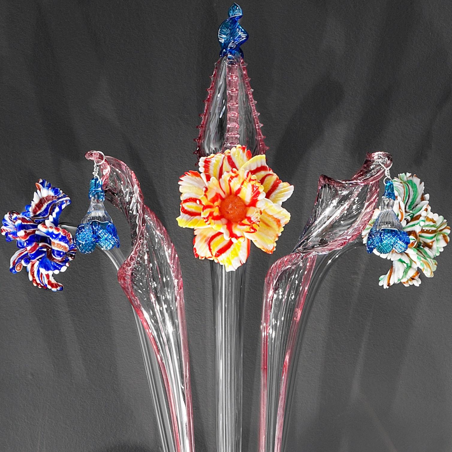 1 of the 2 Exceptional and Rich Wall Lights,  Murano in vendita 1