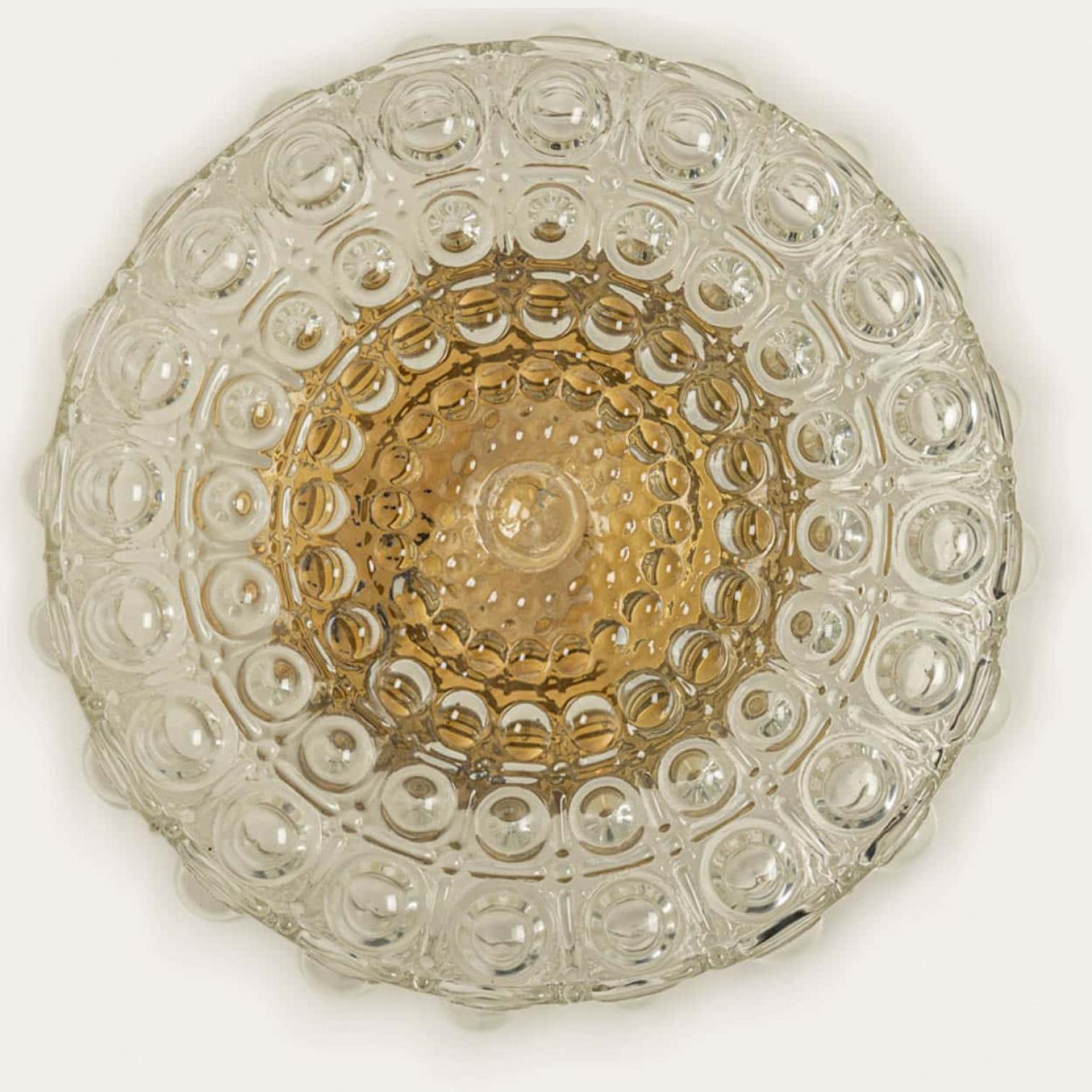 1 de las 2 Vidrieras empotradas al estilo de Helena Tynell, Alemania Década de 1960 en venta 2