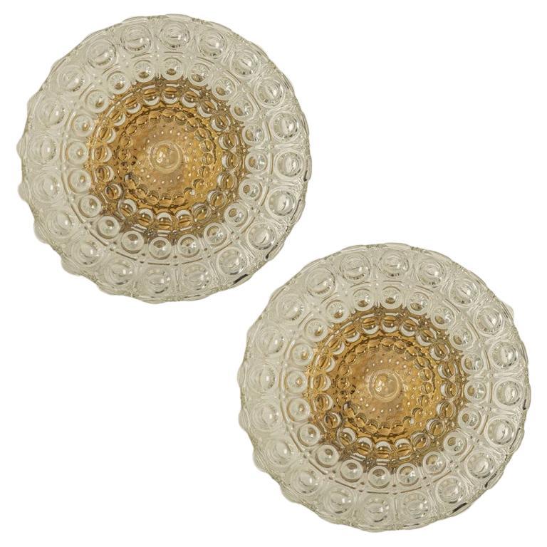 1 de las 2 Vidrieras empotradas al estilo de Helena Tynell, Alemania Década de 1960 en venta