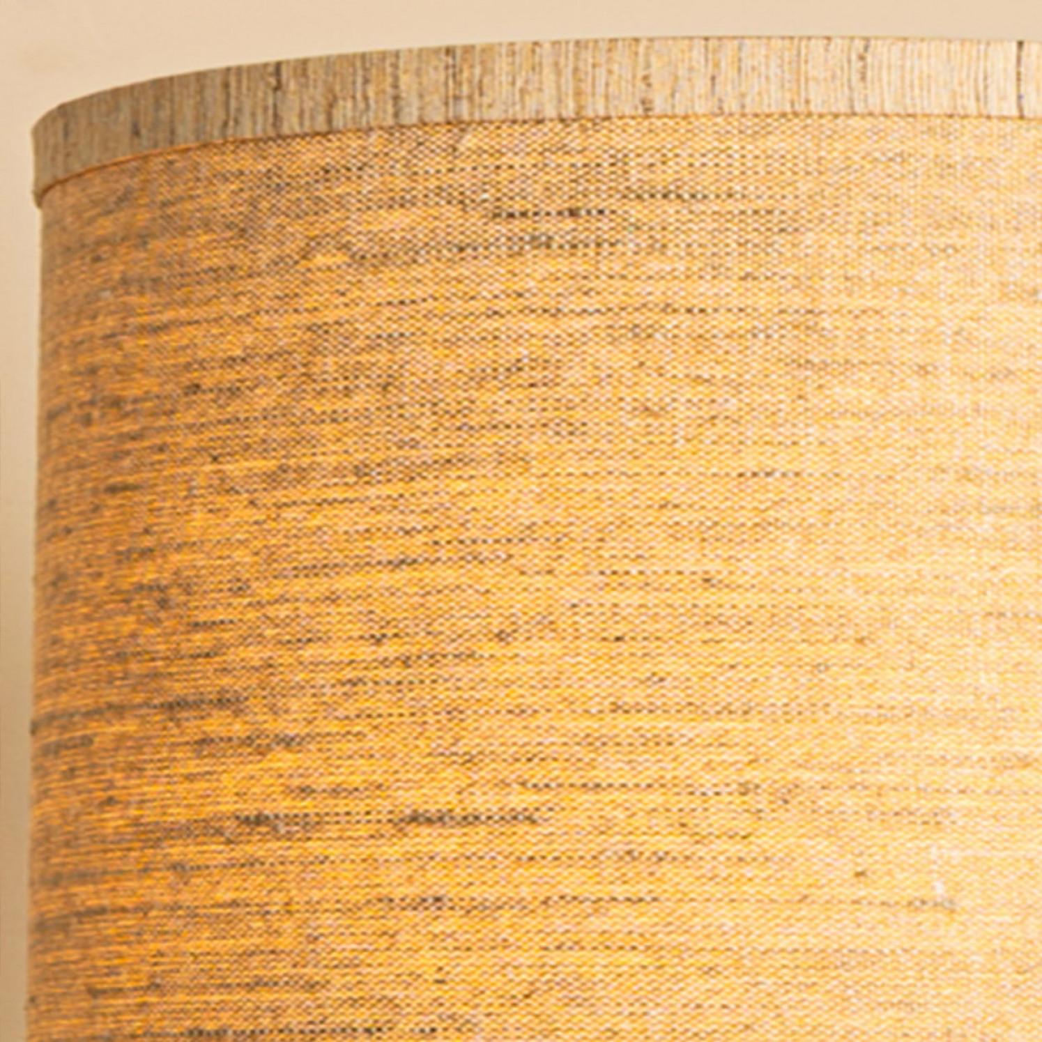 Tedesco 1 delle 2 lampade da terra in ceramica verde con paralume nuovo, Kaiser in vendita