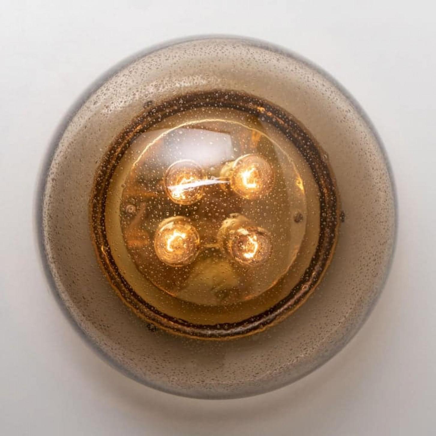 1 dei 2 modelli Limburg Flush Mount a forma di fungo, anni '70 in vendita 2