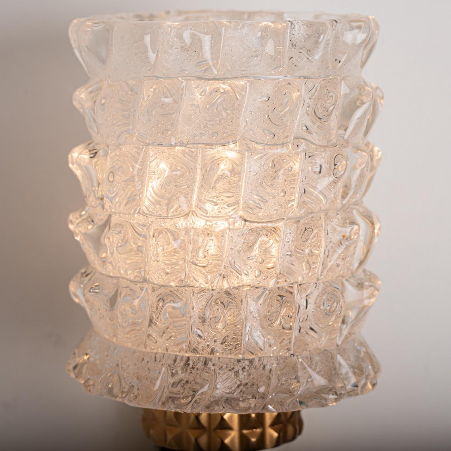 1 de las 2 parejas de apliques de latón y cristal Hillebrand Alemania, años 70 en venta 5