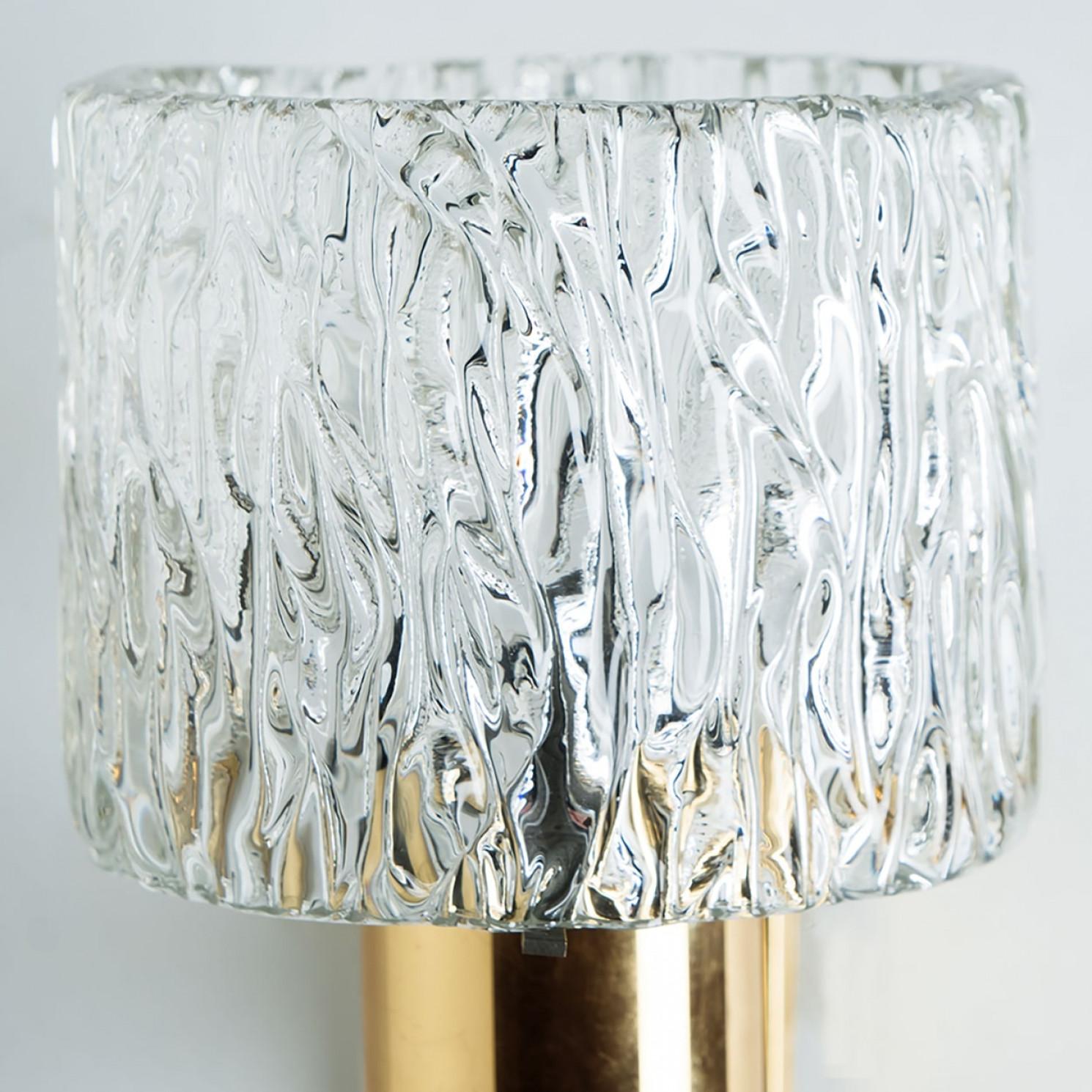 1 de las 2 Parejas de Apliques Antorcha de Cristal de Fagerlund, 1960 Moderno de mediados de siglo en venta