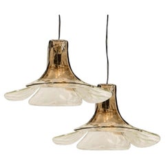 1 de las 2 Lámparas colgantes de Carlo Nason para Mazzega