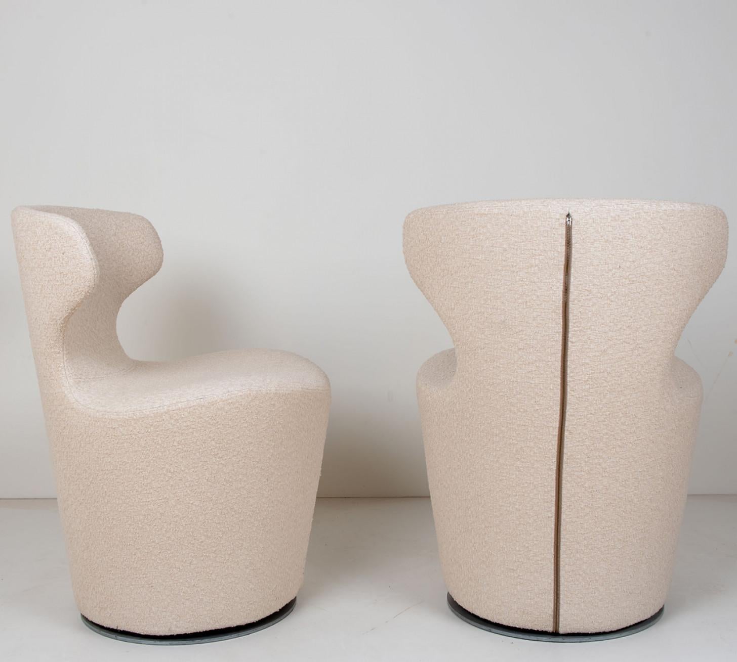 1 der 2 Piccola Papilio-Sessel von B&B Italia, neue Polster Metaphern 5