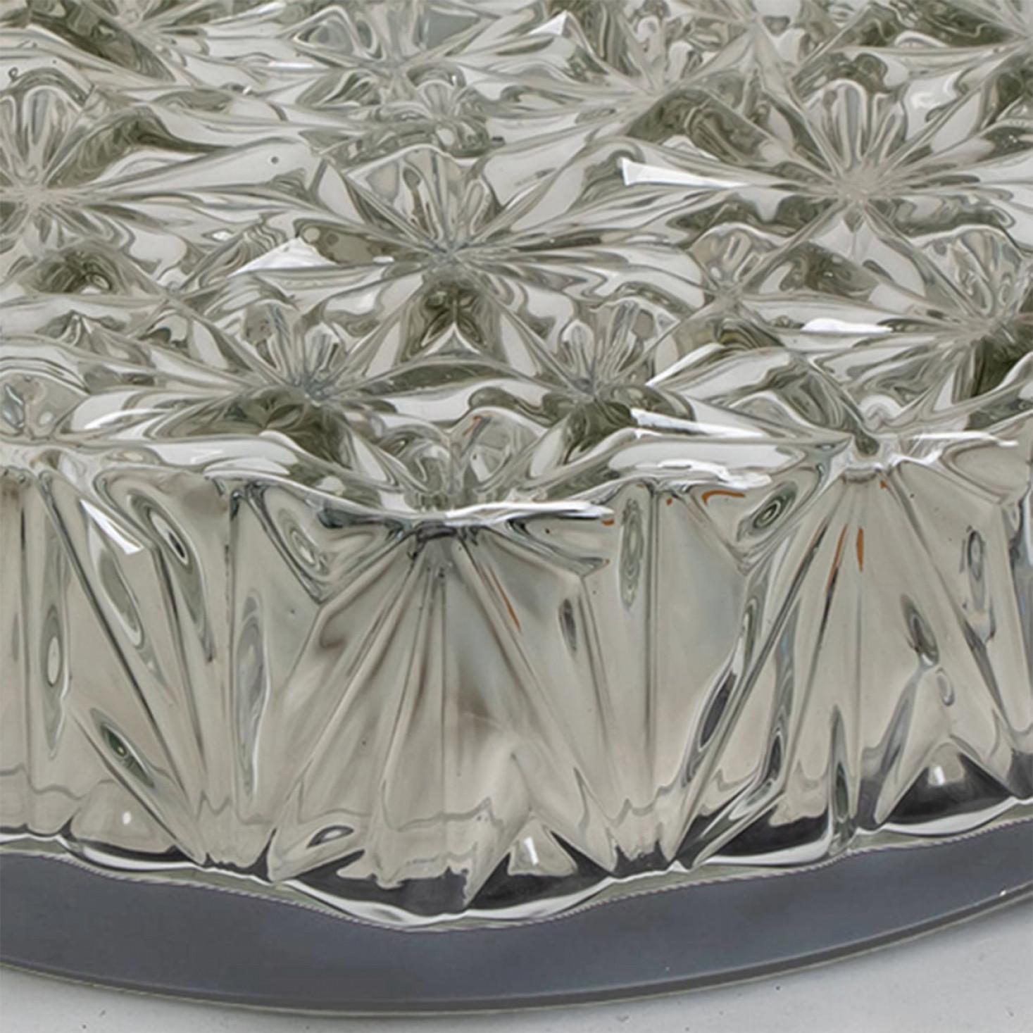 1 des 2 Appliques rondes en verre dans le style d'Helena Tynell, 1960 en vente 6