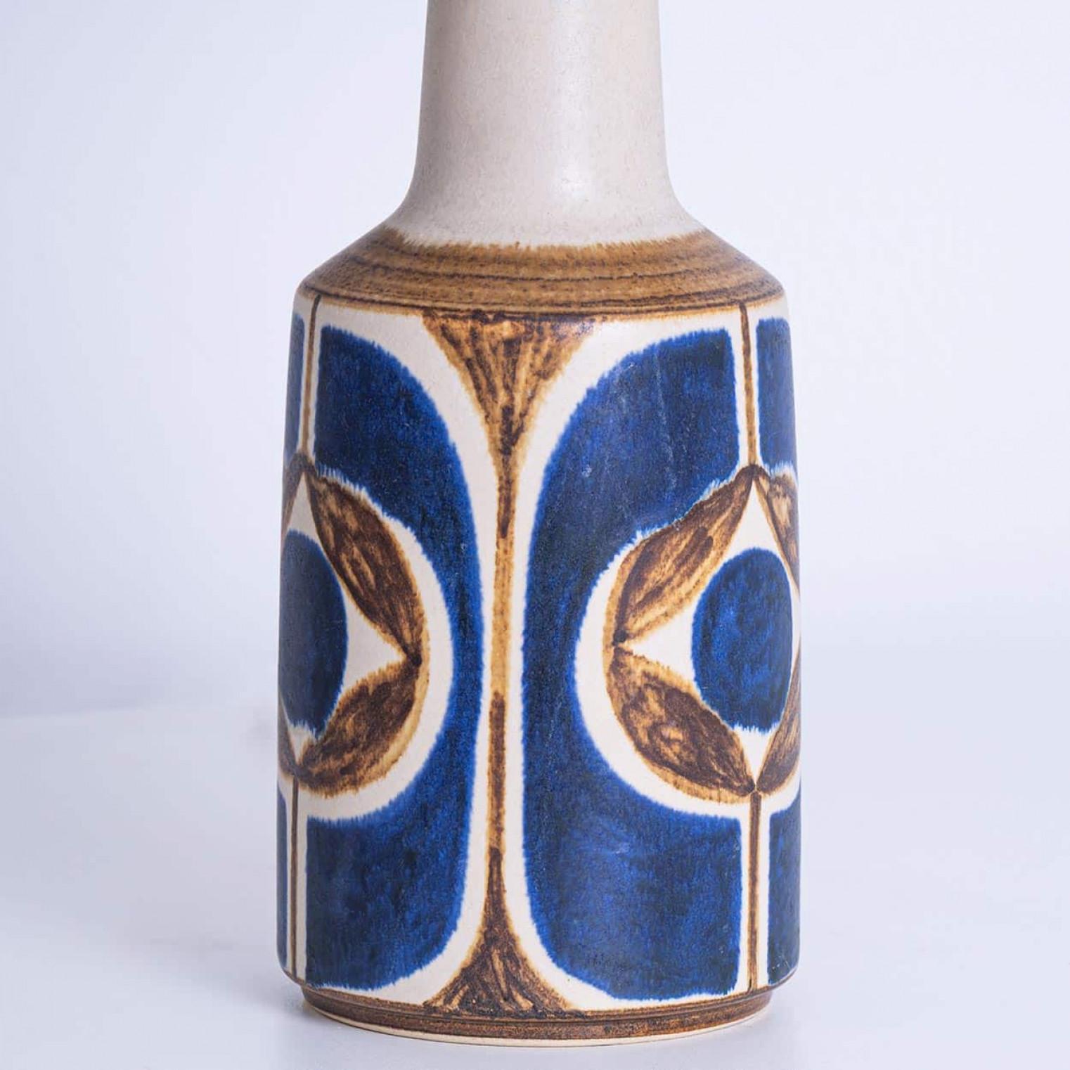 Other 1 of the 2 Soholm Lamps with New Silk Custom Made Lampshade René Houben, 1960s For Sale