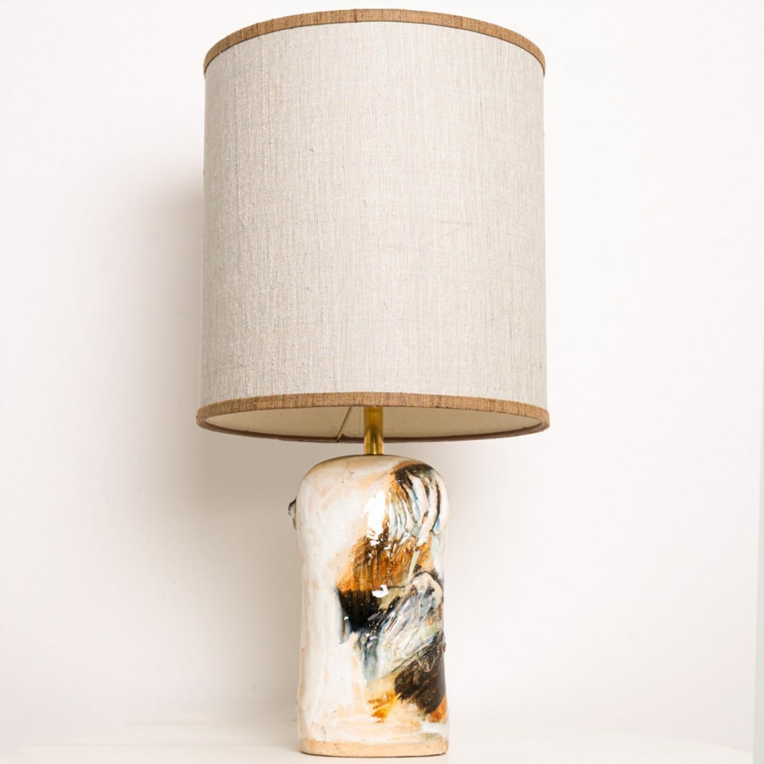 1 des 2 superbes lampes de table de Jeppe Hagendorn, Danemark 1960 en vente 4